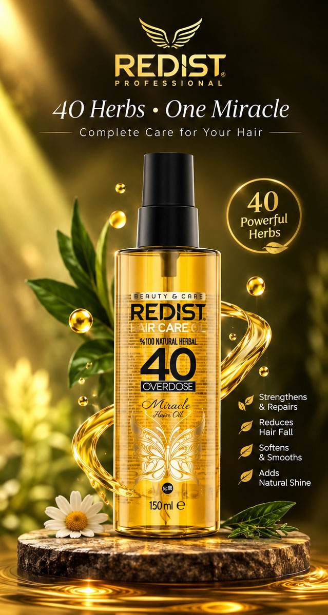 روغن مو ردیست Hair Care Oil 40 Herbs